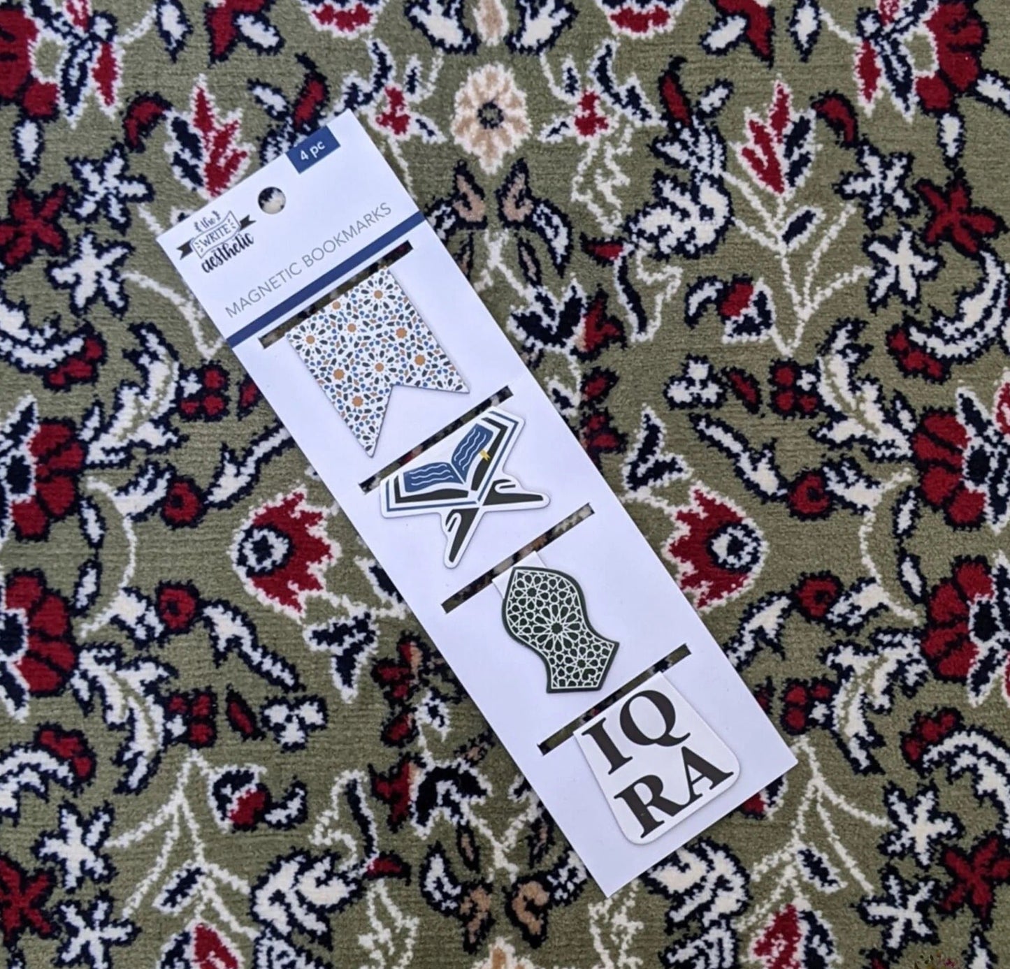 Magnetic Bookmark Set | 4 Islamic Themed Bookmarks