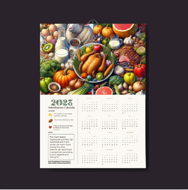 Nutrishiaous 2025 Calendar