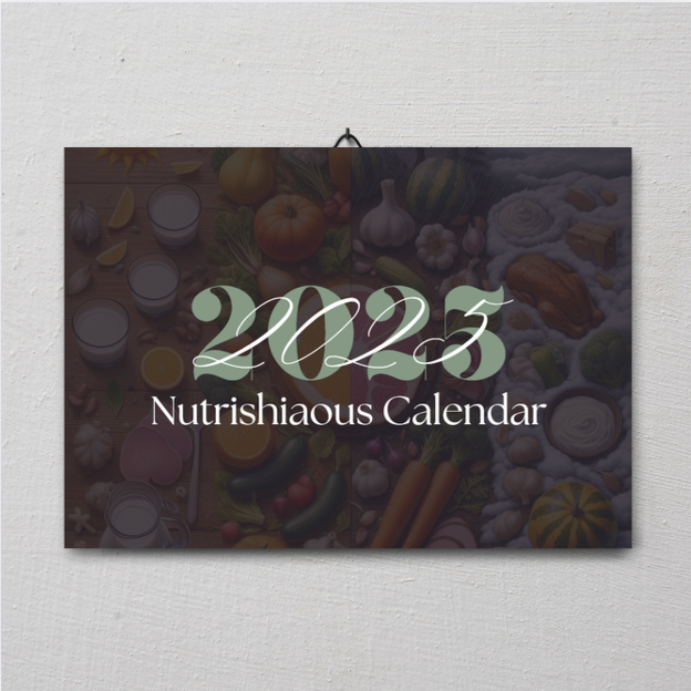 Nutrishiaous 2025 Calendar