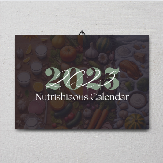 Nutrishiaous 2025 Calendar