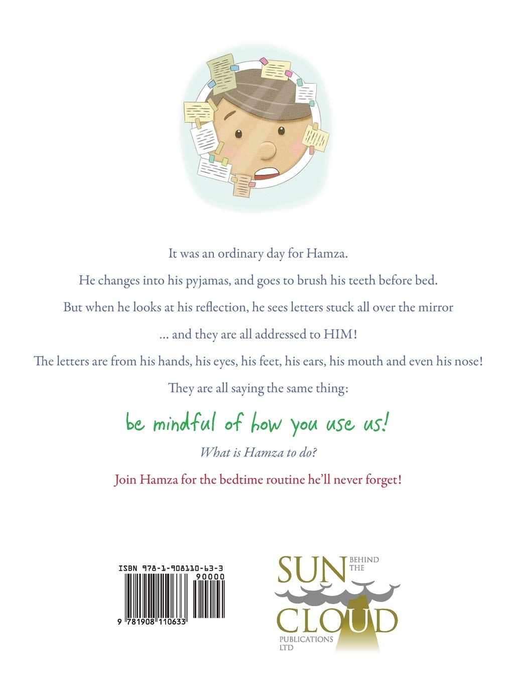 Hamza’s Pyjama Promise published by Sun Behind the Cloud | paperback