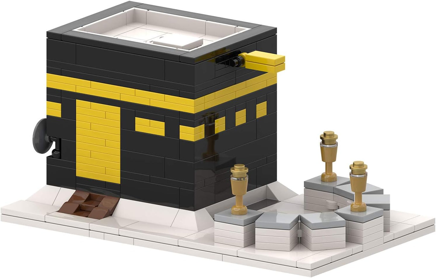 Kaaba Bricks Islamic Toy Building Blocks Set | Islamic puzzle | DIY Building Kit