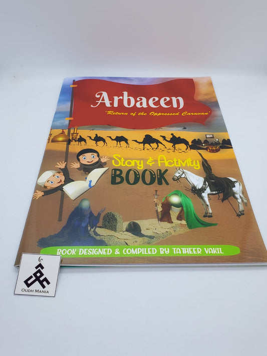 Arbaeen Story & Activity Book by Tatheer Vakil | Workbook | USA Seller