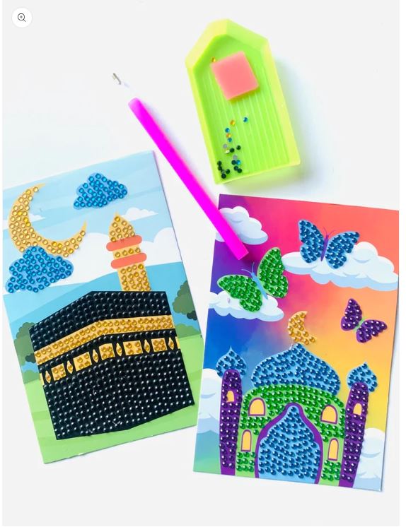 Diamond Art Craft Set - Masjid + Kabba