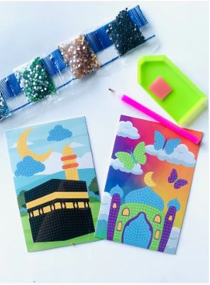 Diamond Art Craft Set - Masjid + Kabba