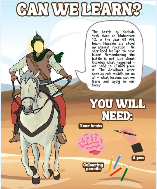 Lessons from Kerbala | Edition 9 | Muharram Activity Book