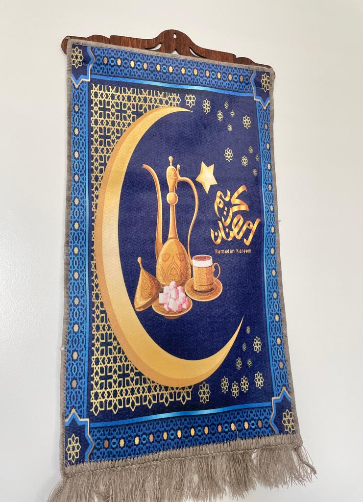 Ramadan Kareem Cloth Banner | Home decoration | Ramadan Mubarak Carpet