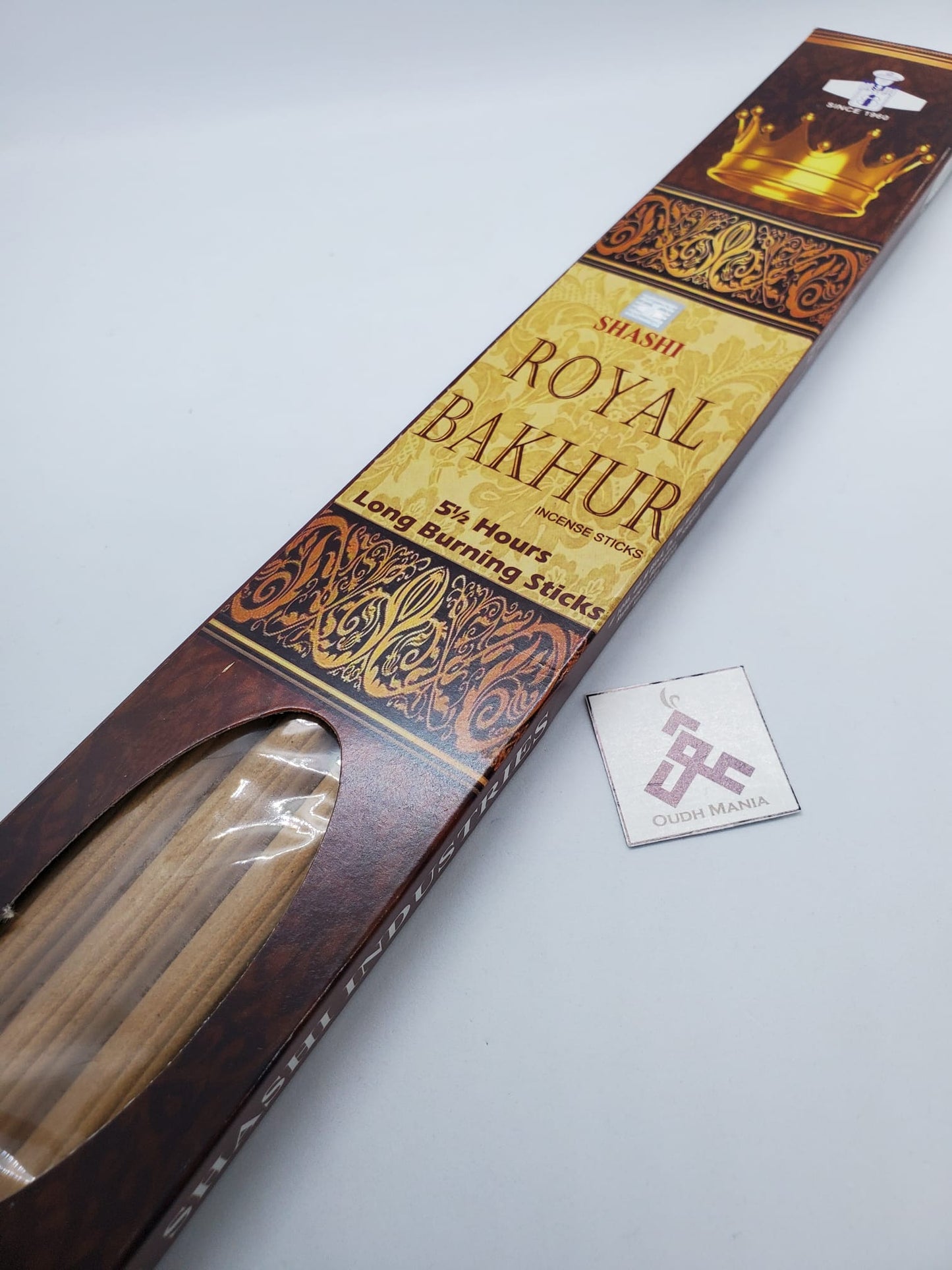 Shashi Royal Bakhur incense sticks 5.5 hours long burning sticks | Bakhoor oudh sticks