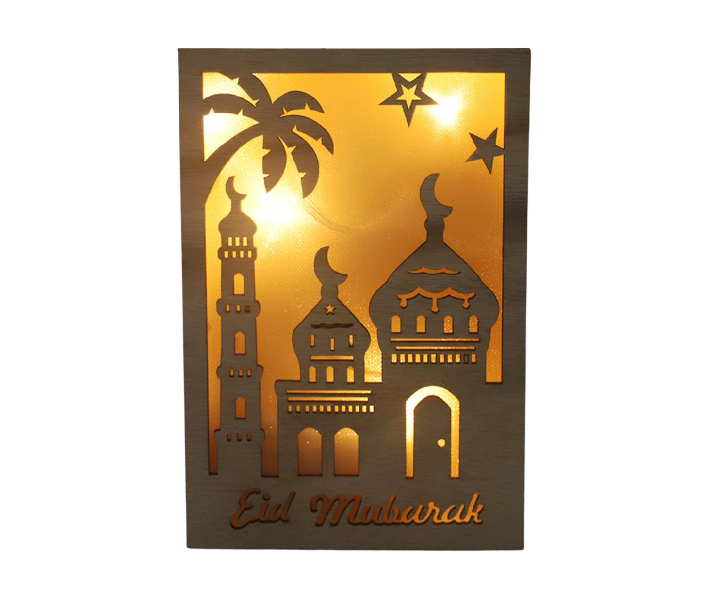 Eid Mubarak Ramadan Mosque LED Light Frame