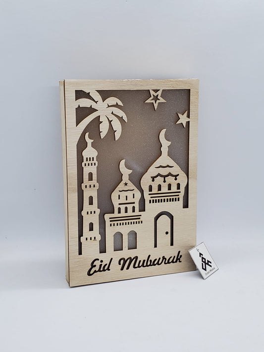 Eid Mubarak Ramadan Mosque LED Light Frame