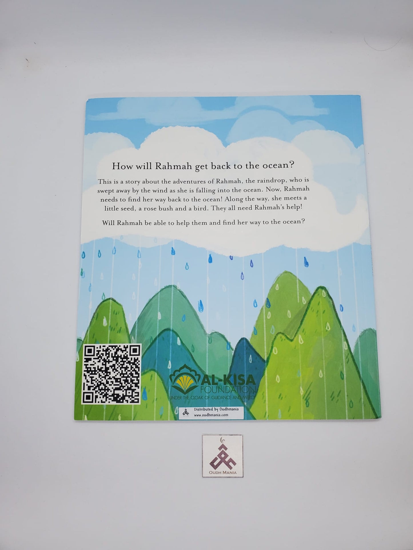 Rahmah the Raindrop book by kisa kids publication