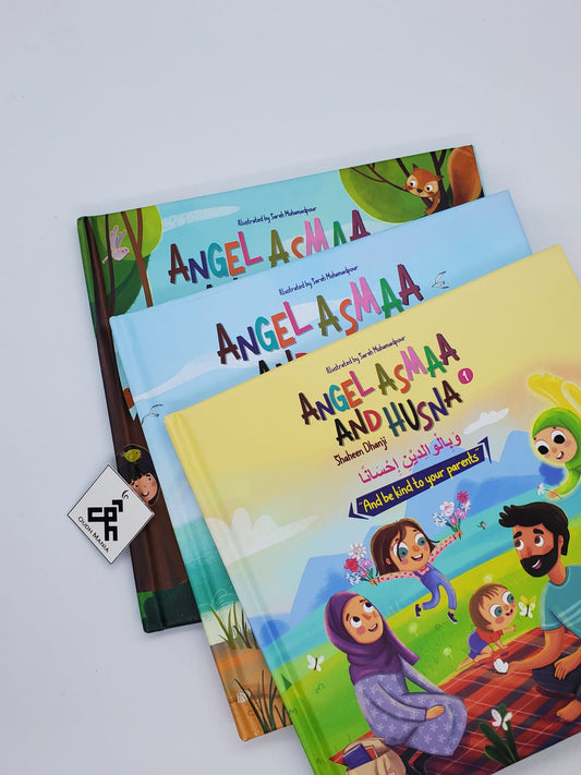 Angel Asmaa and Husna – Set of 3 books | Published by Saabiqoon Books