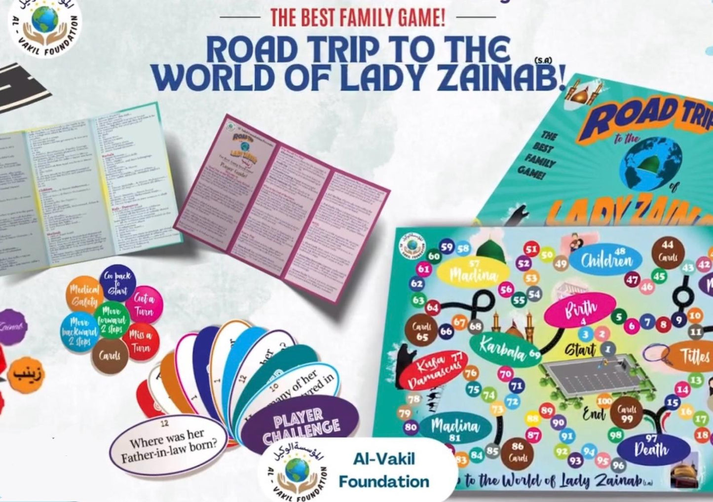 Road Trip to the World of Lady Zainab by Tatheer Vakil | USA Seller