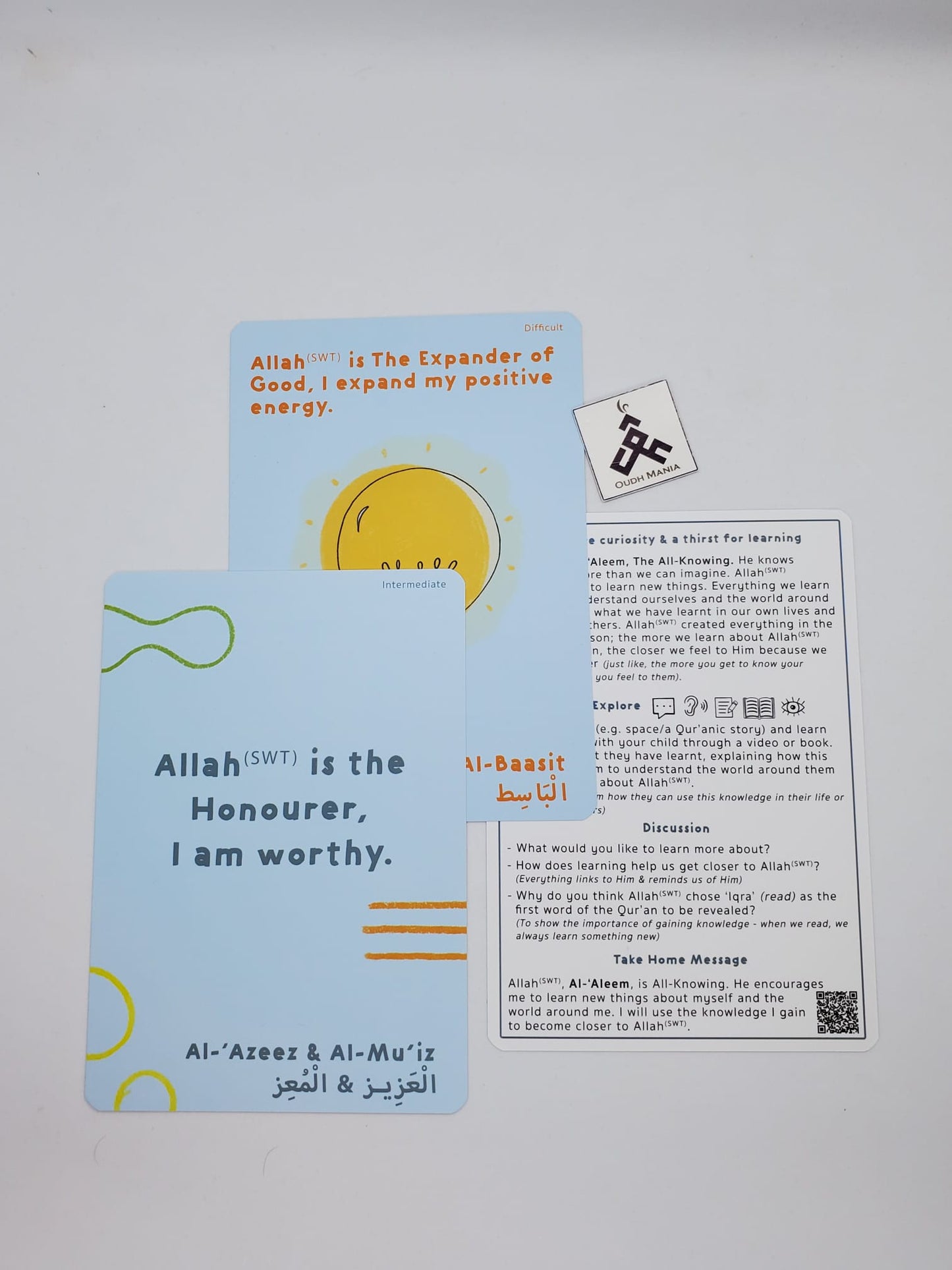 Asma + Me Affirmation Cards by Mind my Soul | 35 God-centric Affirmation Cards for the Mind, Body, Soul