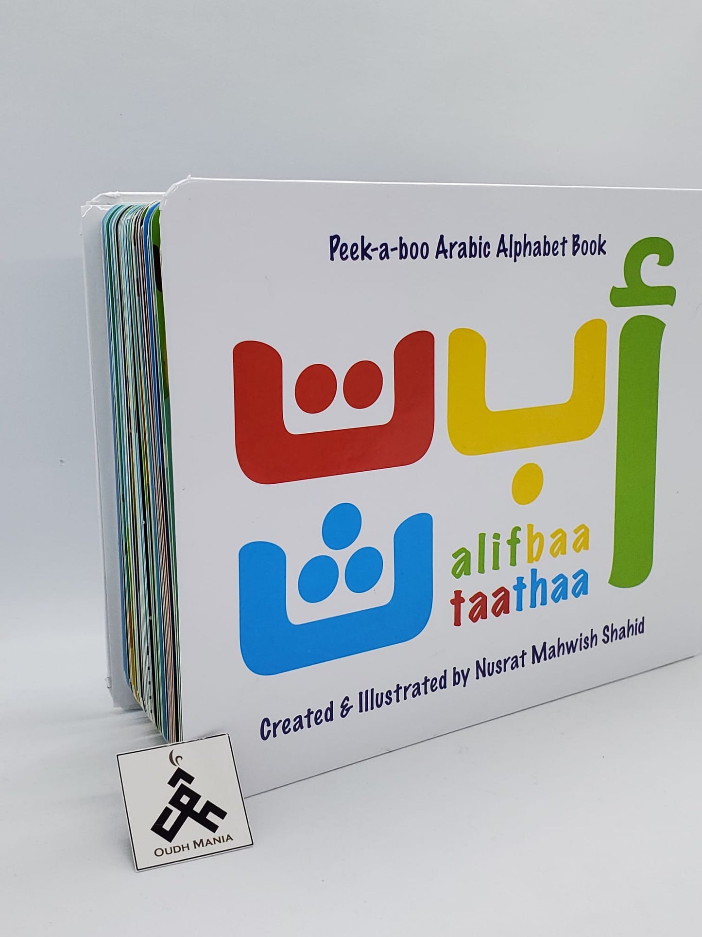 Alif Baa Taa Thaa Book and Flashcard Set | Arabic Alphabet Book and Interactive Flashcards, Montessori Learning