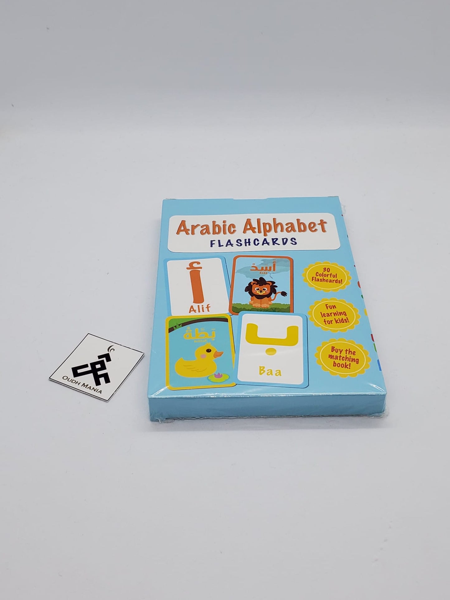 Alif Baa Taa Thaa Book and Flashcard Set | Arabic Alphabet Book and Interactive Flashcards, Montessori Learning