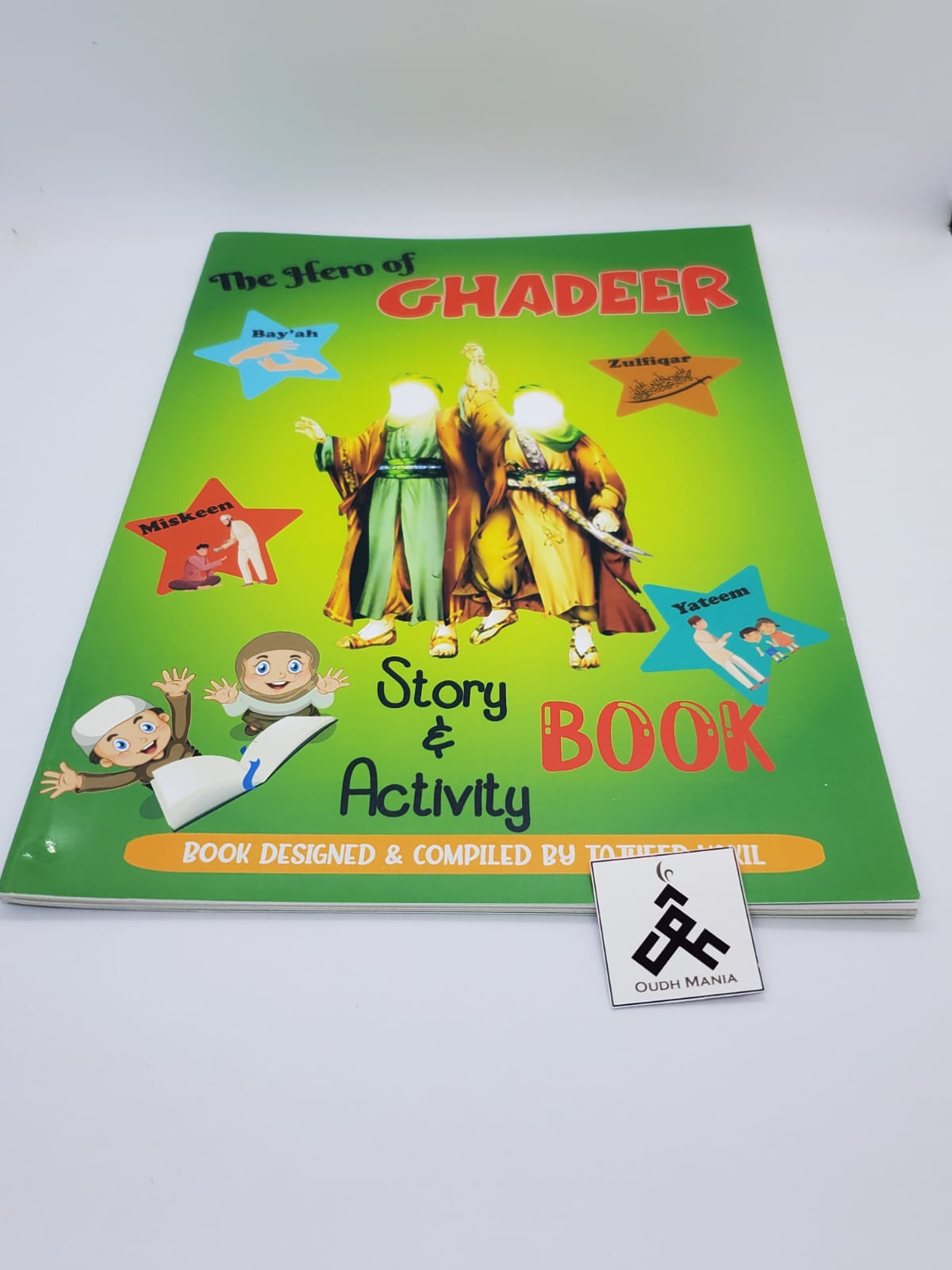 The Hero of Ghadeer Story & Activity Book by Tatheer Vakil | USA Seller