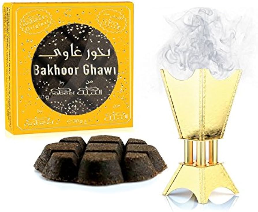 Nabeel Ghawi Oudh 40gms Incense - Bakhour | Oudh | Made In UAE Nabeel بخور النبيل