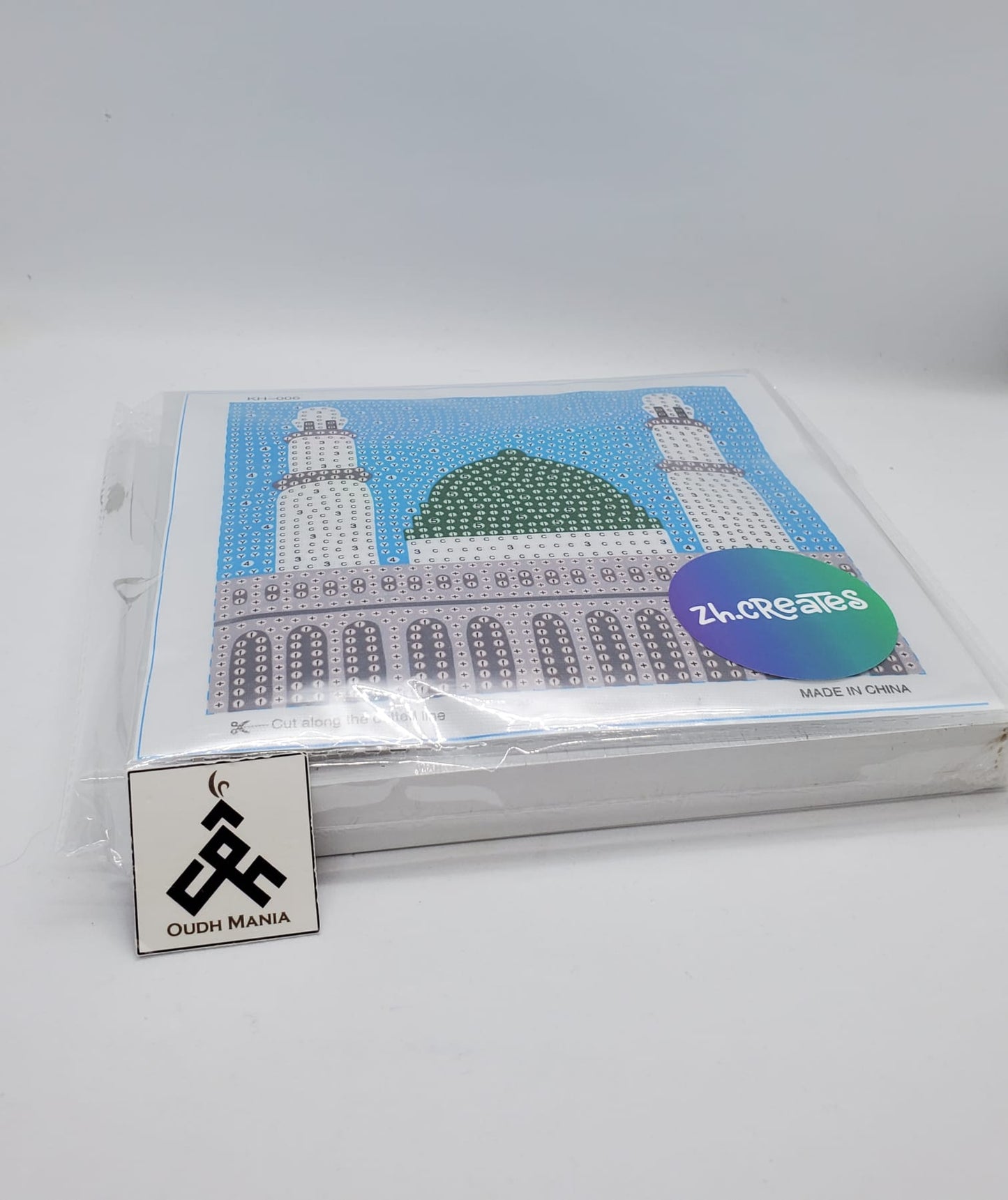 Diamond Art Kit by ZH Creates | Kaaba and Prophet's Mosque