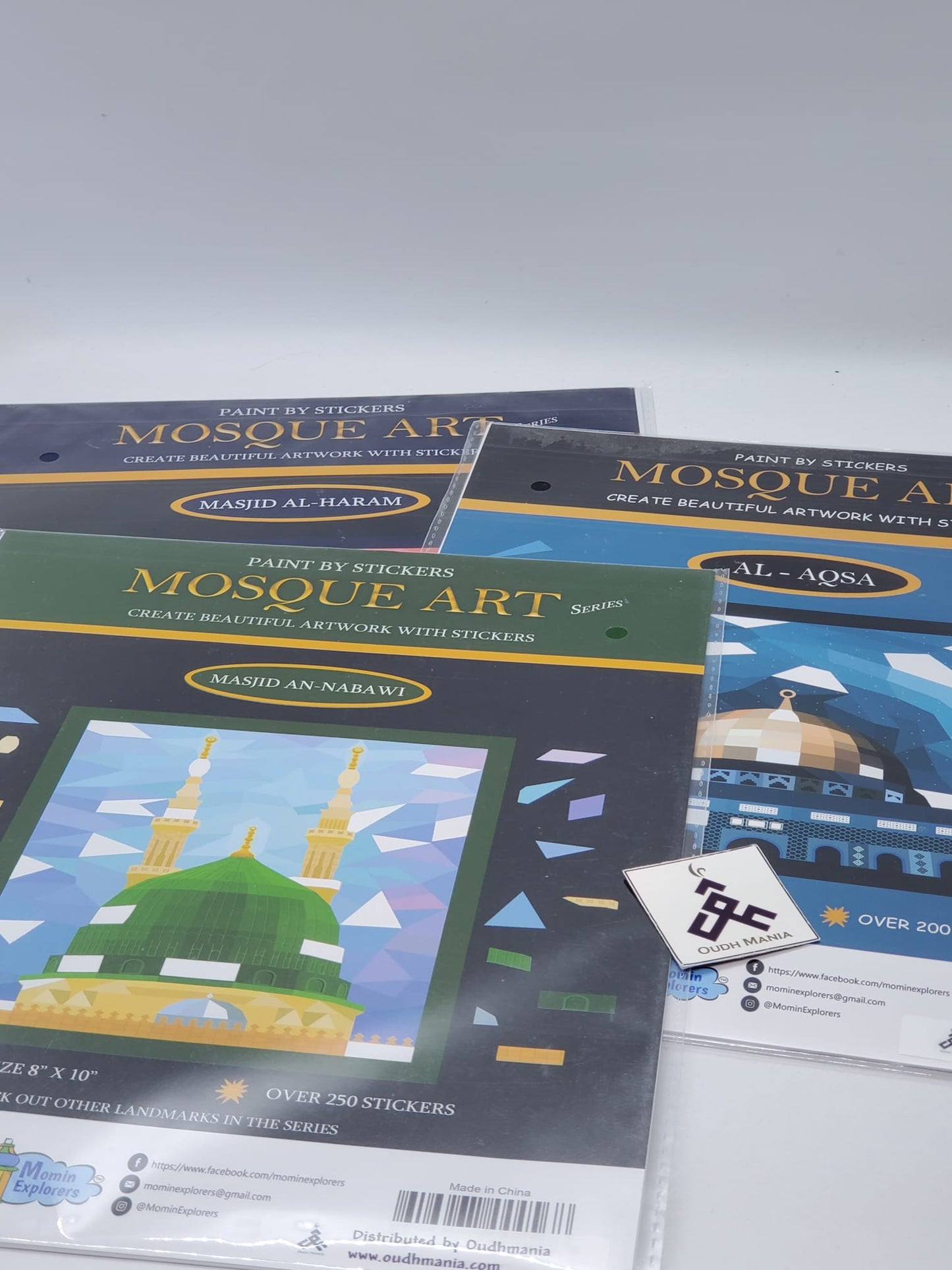 Mosque Art | Holy Kaaba | Sticker Activity Set  | By Momin Explorers