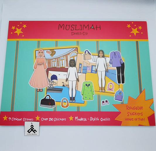 Muslimah Reusable Dress-up Sticker Set | Momin Explorers