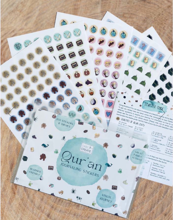 Quran Journaling Stickers by Care to Create