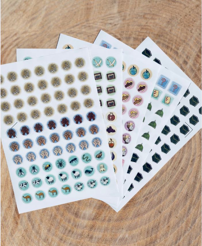 Quran Journaling Stickers by Care to Create