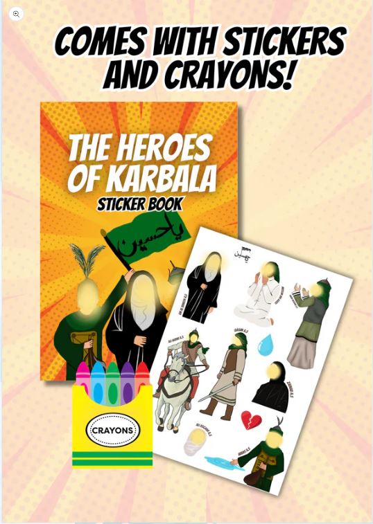 The Heroes of Karbala | Sticker Book | 10 days of Muharram Activity Book