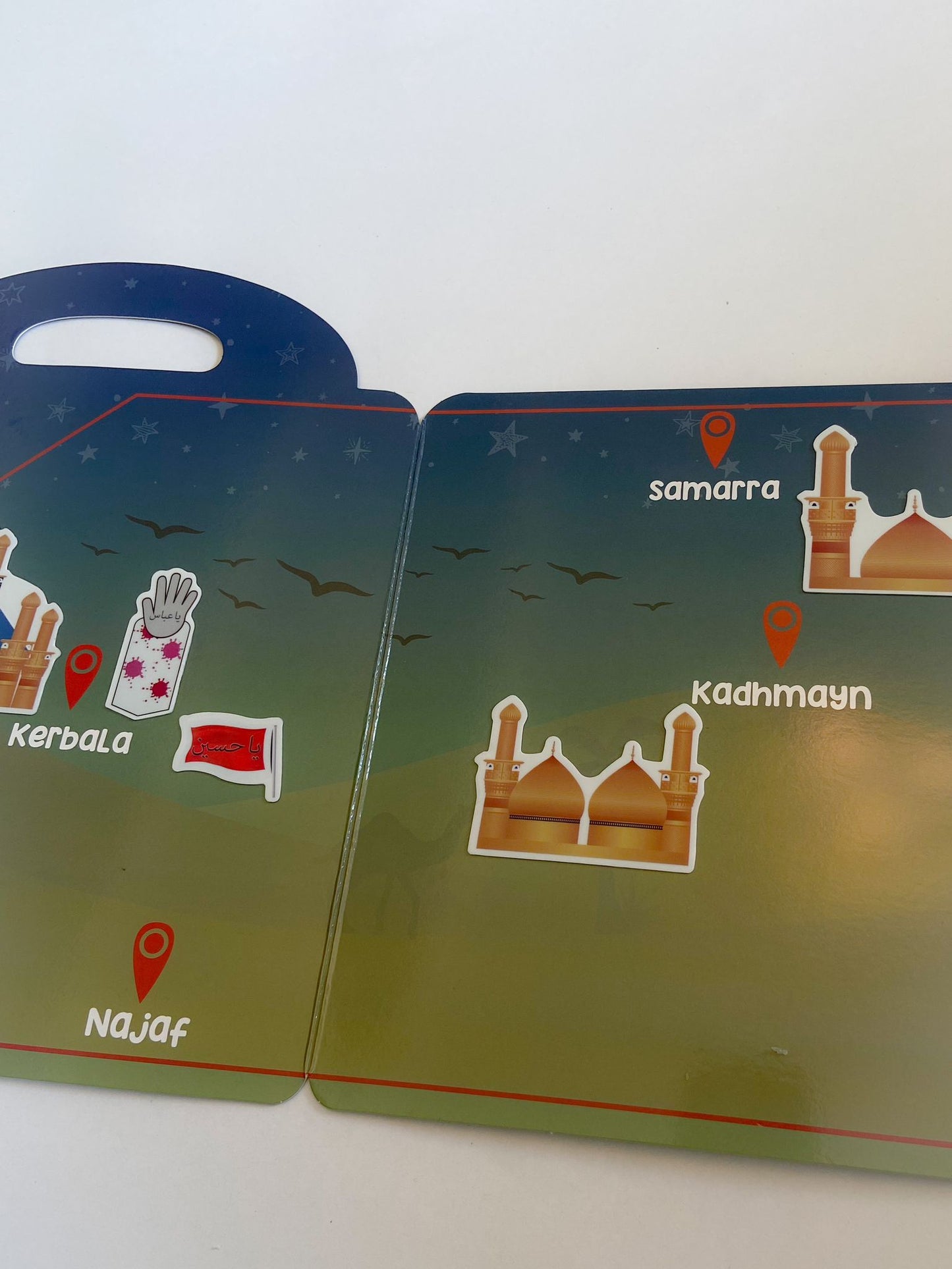 My Ziyarat Trip Magnet Book | Kerbala | - Made by For my Imaan | Now available in USA