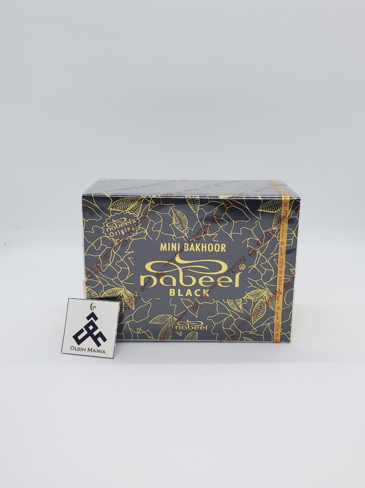 Mini Oudh Nabeel Nasaem burning bakhoor home incense fragrance Al Nabeel (Box 36pcs x3grams) Nasaem, Black, Khawatir, Tajebni, Wadeema